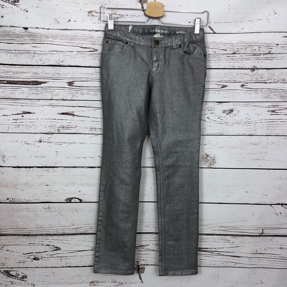 Girls Lands’ End Pencil Leg Jeans | 10 - Picture 1 of 6